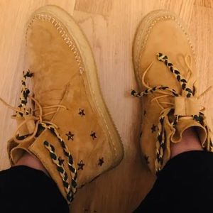 Laidback London Argo stars lace up ankle boot